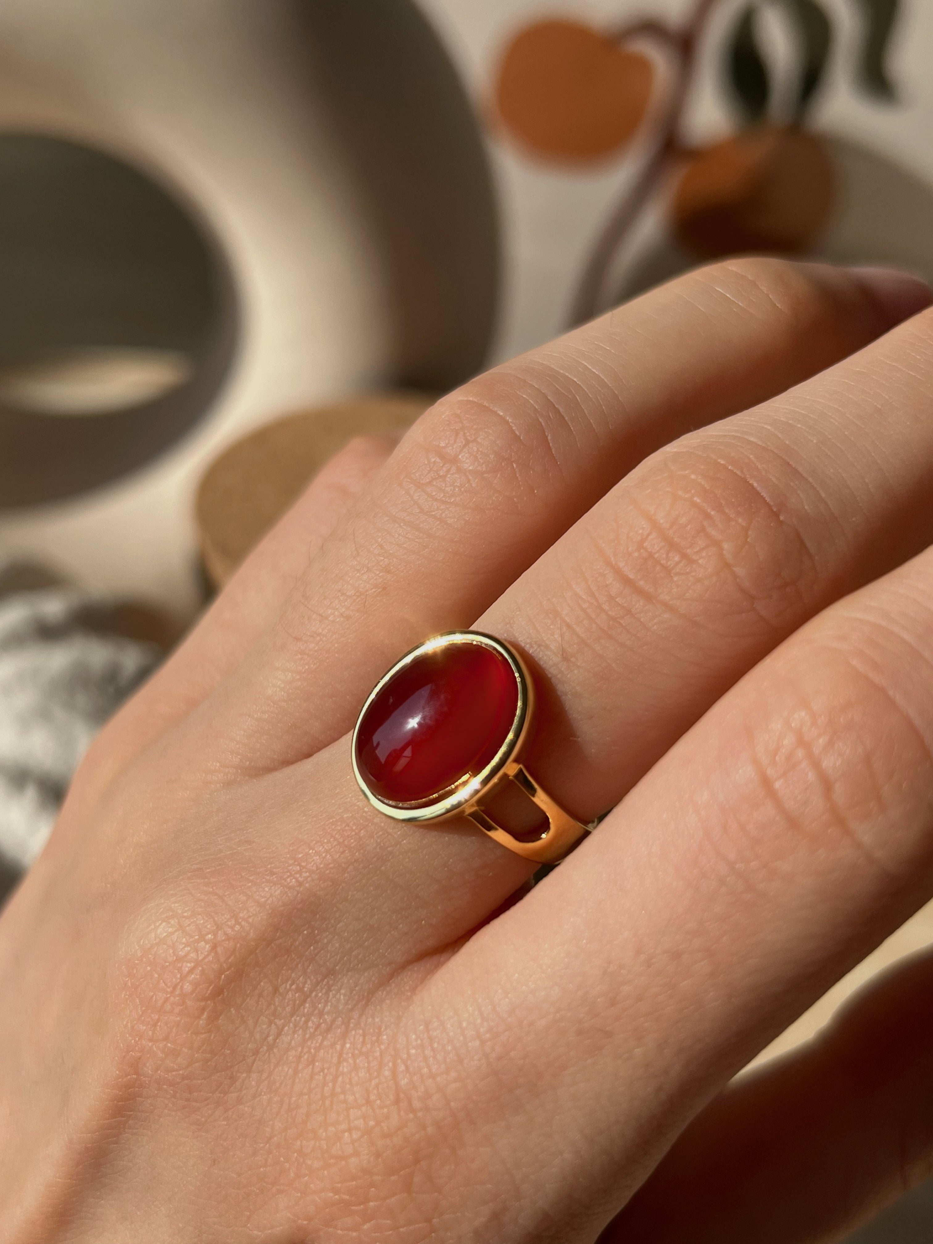 Karneolring