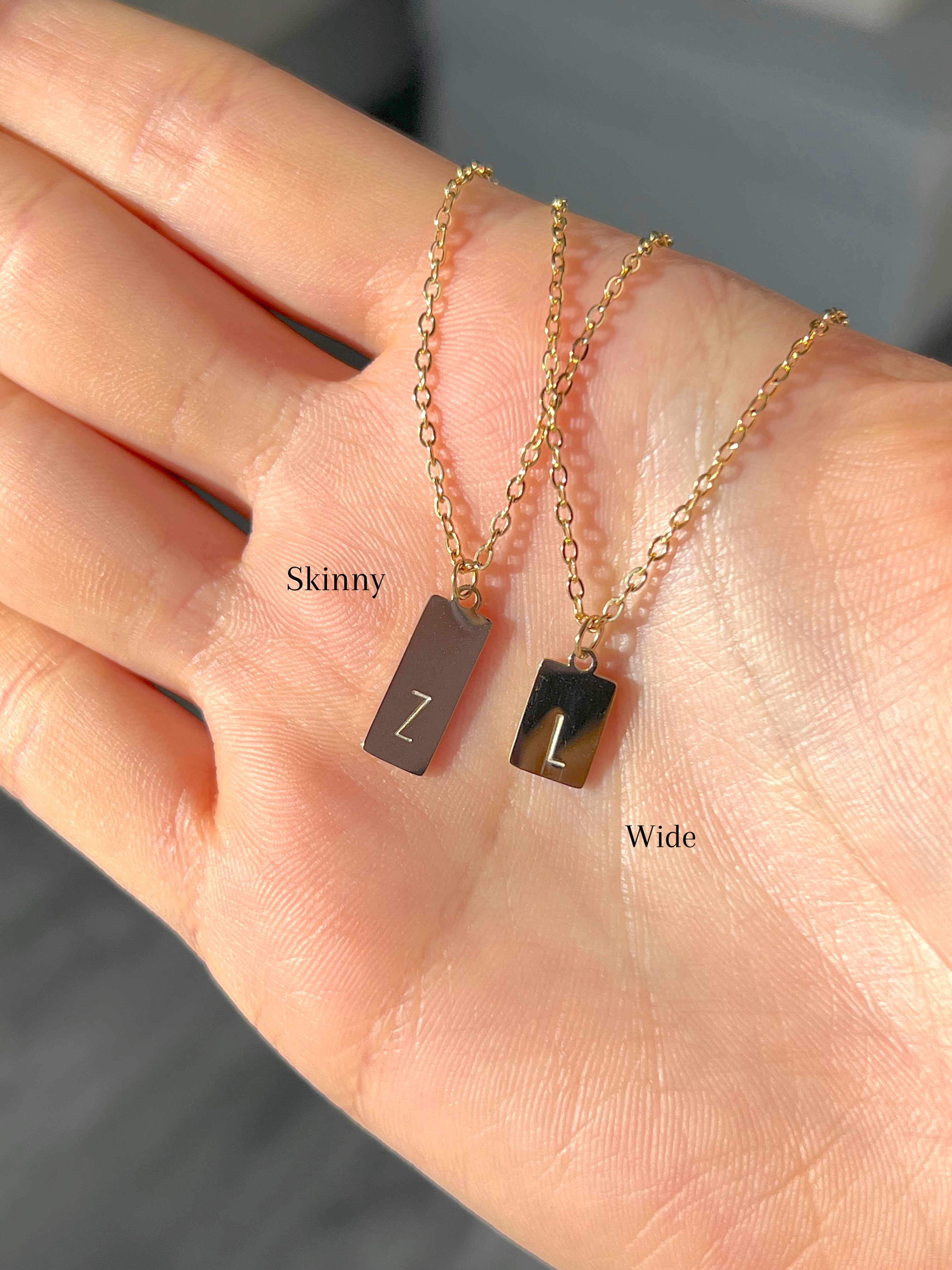 Zierliche Initialenkette