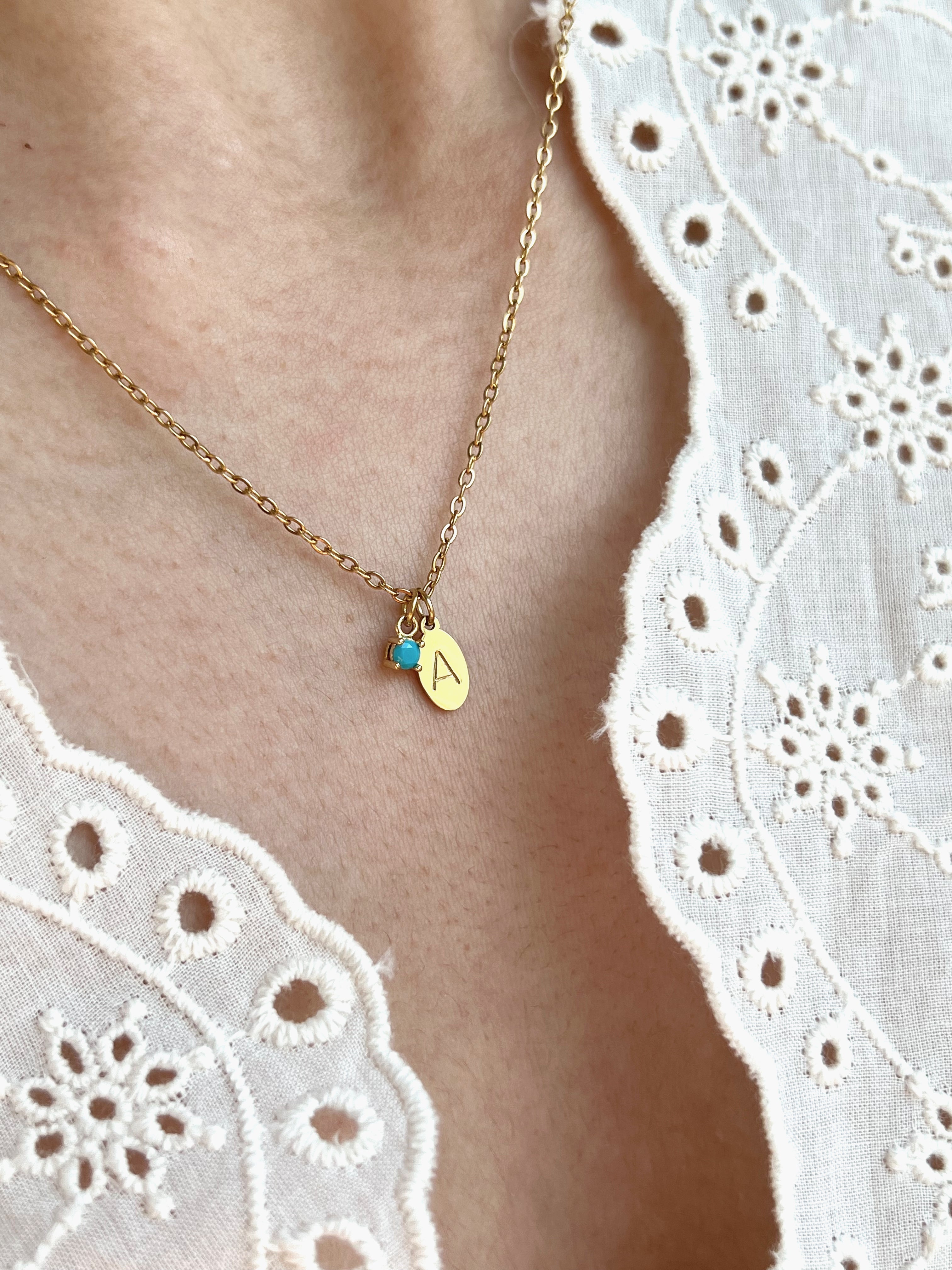 Zierliche Initialenkette