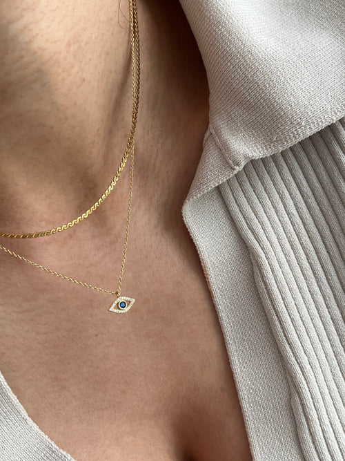 Halskette mit bösem Blick