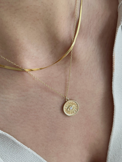 Diamond Eye Necklace