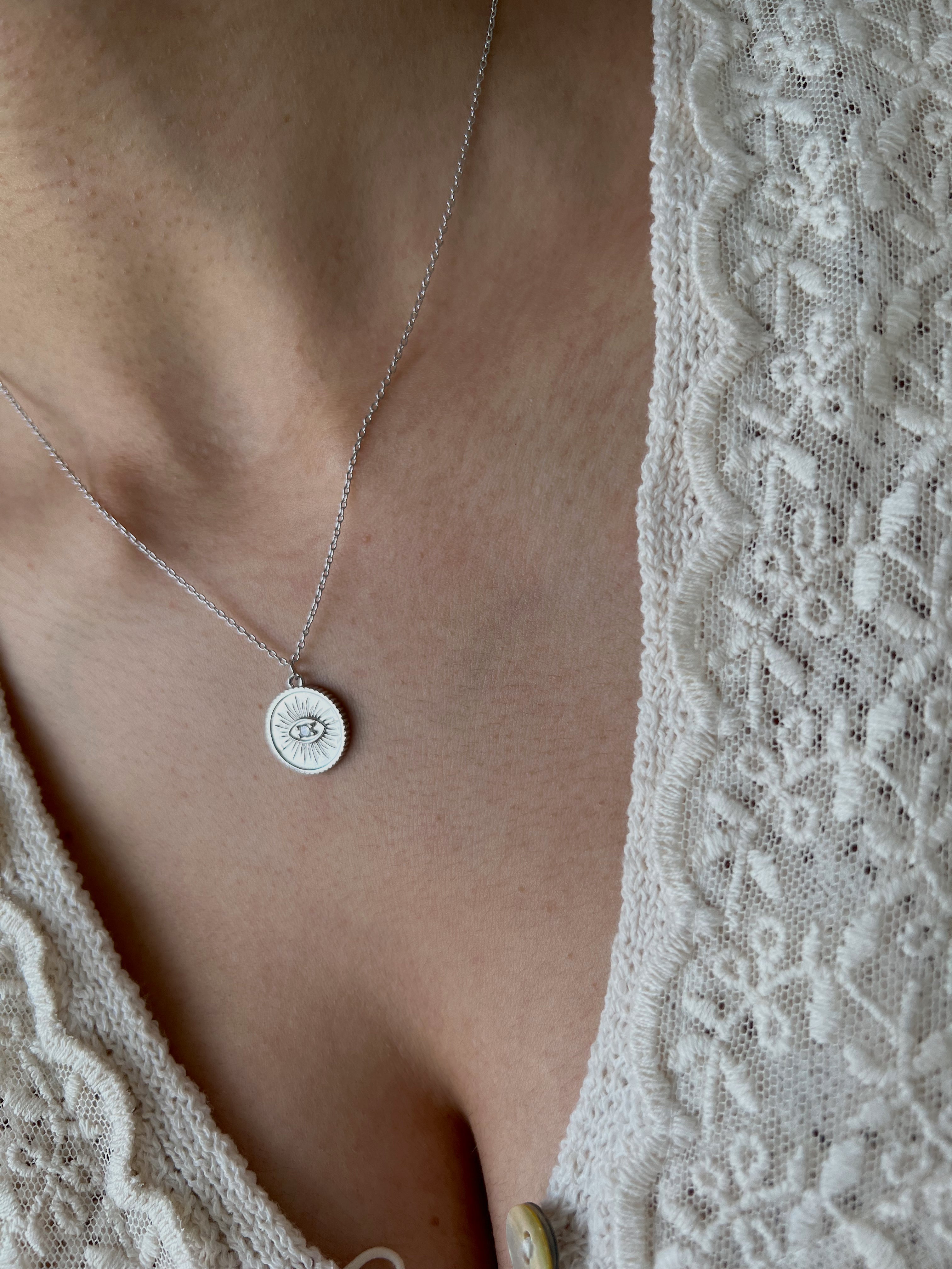 Diamant-Augen-Halskette