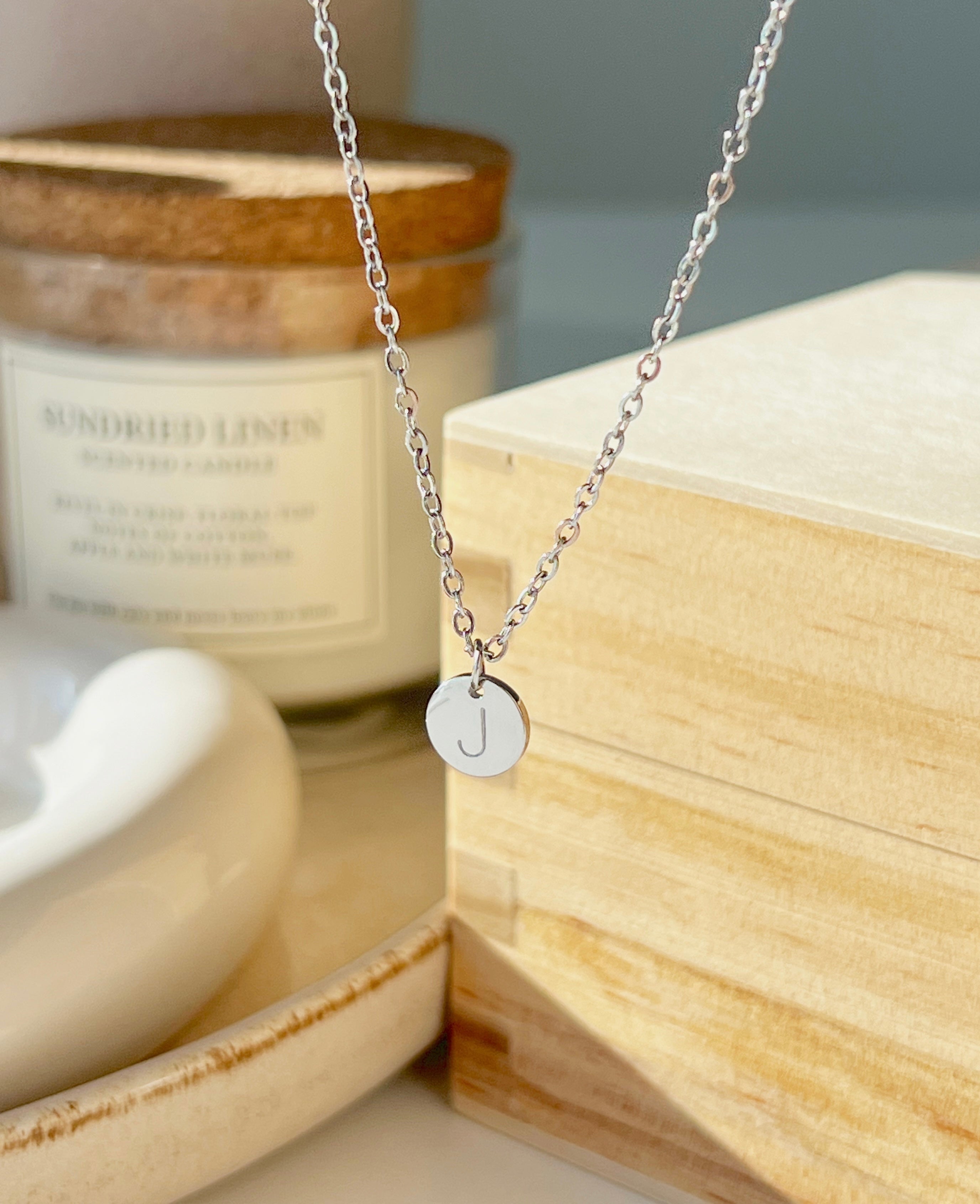 Initialen-Münzenkette