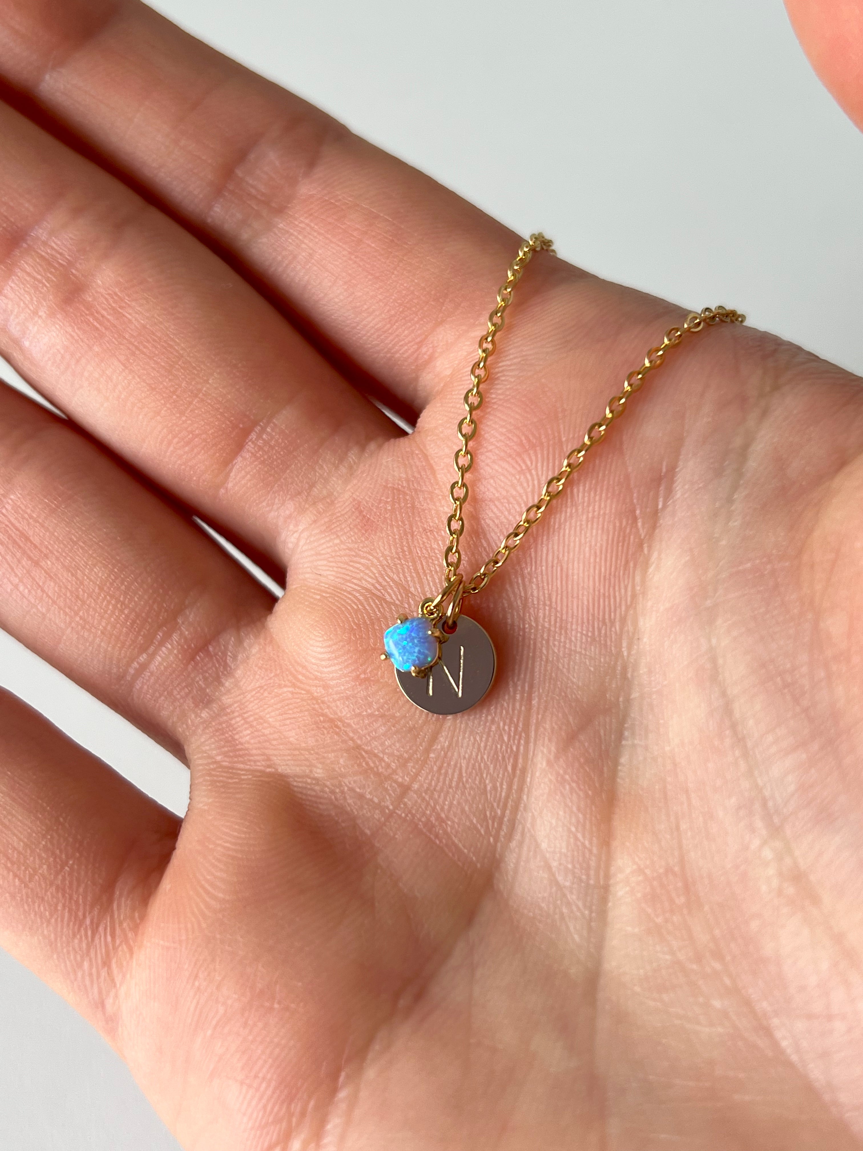 Opal-Liebhaber-Halskette